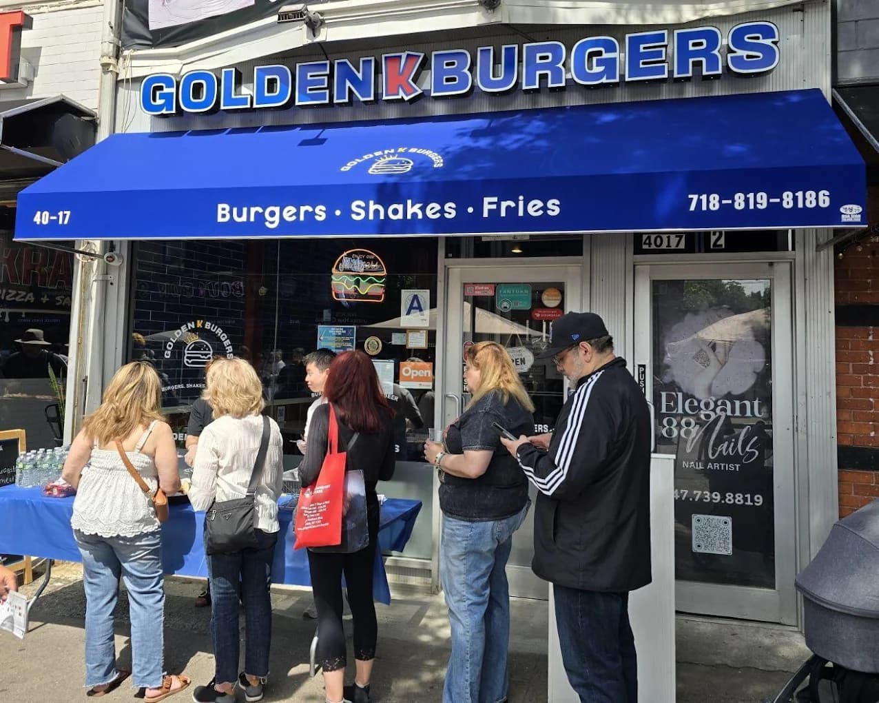 Golden K Burgers project