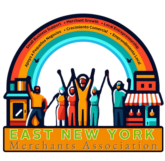 East New York Merchants Association logo